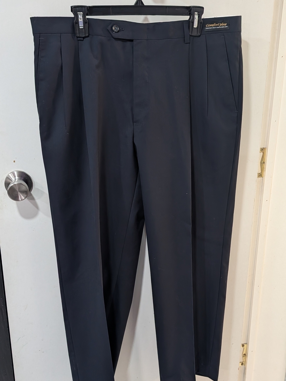 Hart Schaffner Marx Black Men's Dress Pants Chicago Style